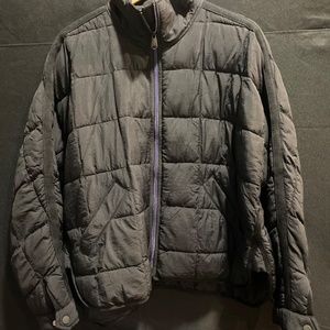 Pippa packable cropped puffer jacket black by FreePeople